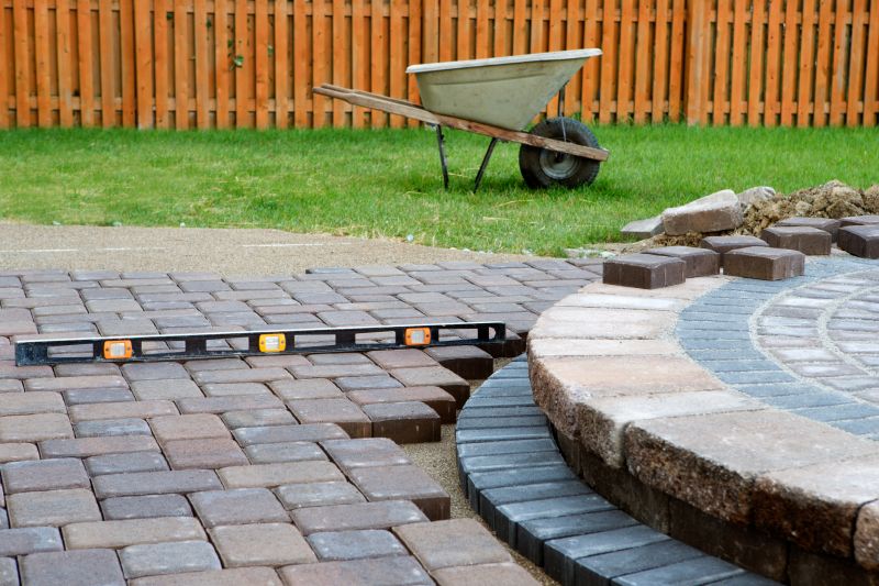 Brick Pavers Installation detail