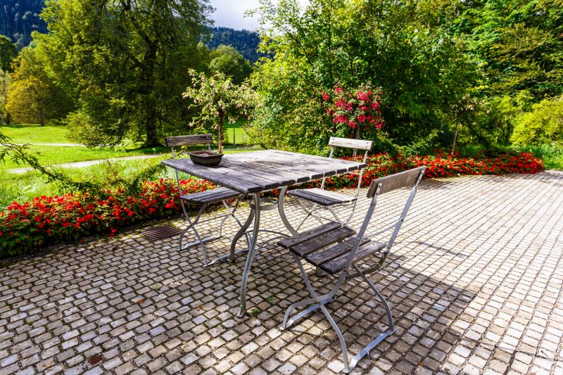 Patio Brick Installation