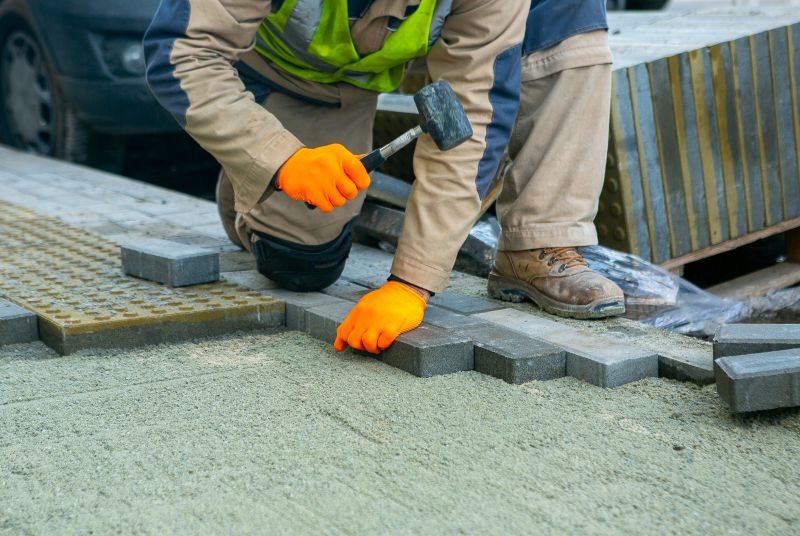Paver Driveway Installation
