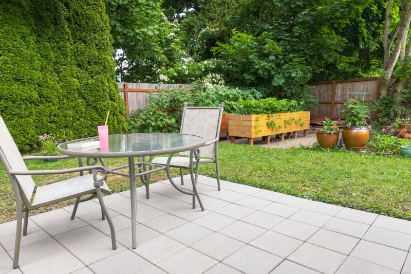 Porcelain Patio Installation