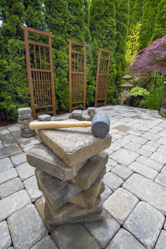 Porcelain Pavers Installation