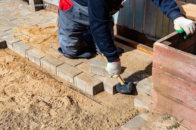 Porcelain Pavers Installation