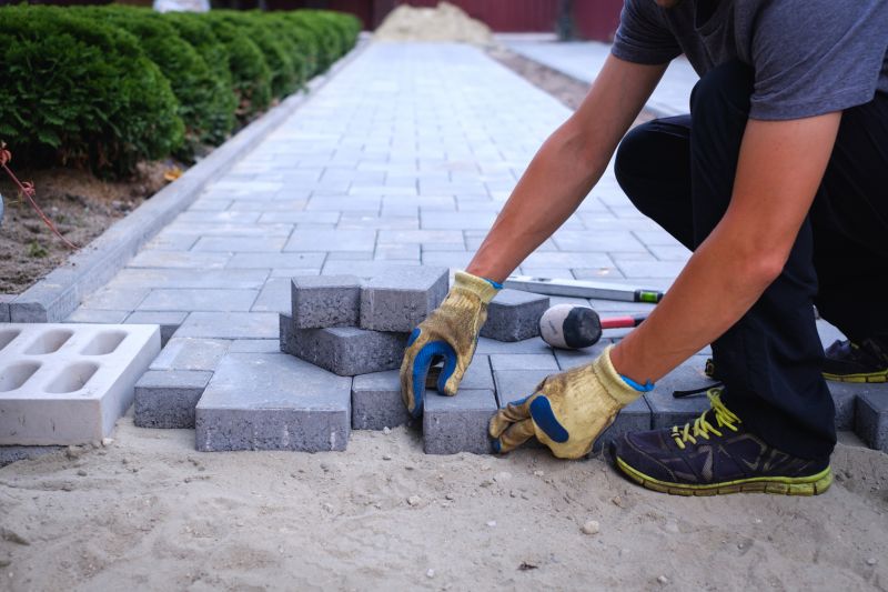Porous Paver Installation