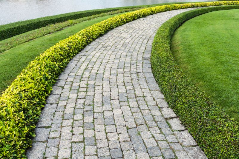 Sidewalk Pavers Installation
