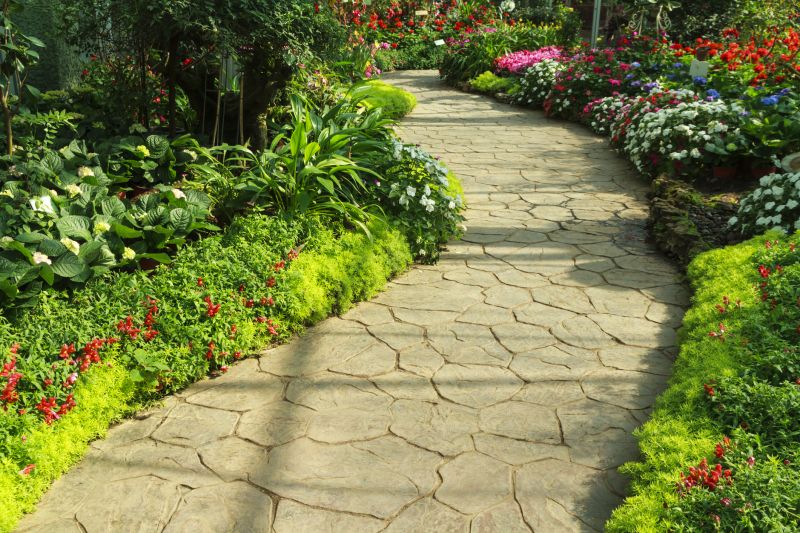 Stone Pathway Construction